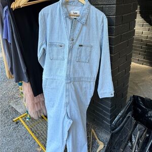 Lee Sky Blue Denim Coverall